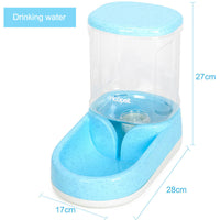 HKM-517203 Eco-Friendly Pet Water Dispenser for Dogs and Cats – Cherry Blossom Pink, Mint Green, Marble Gray