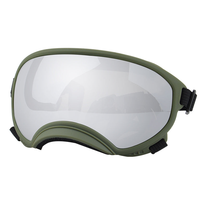 HKM-517331 Dog Skiing Goggles - Protective PC Material for Eye Safety - Sizes S, M, L Available