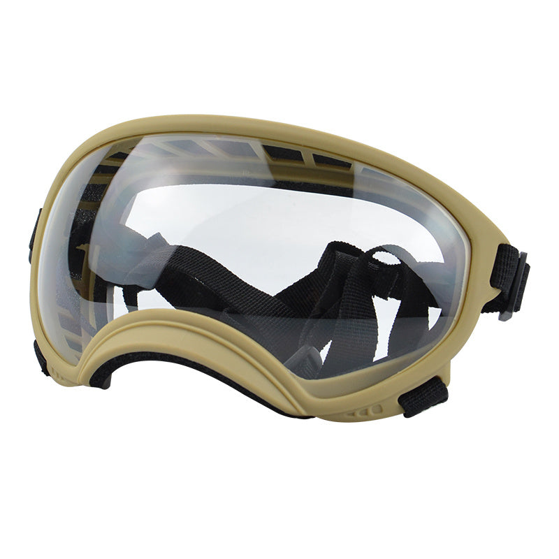 HKM-517331 Dog Skiing Goggles - Protective PC Material for Eye Safety - Sizes S, M, L Available