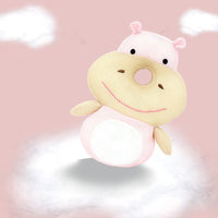 HKM-517459 Breathable Cartoon Infant Protective Pillow - Anti-Fall Head Cushion in Multiple Colors