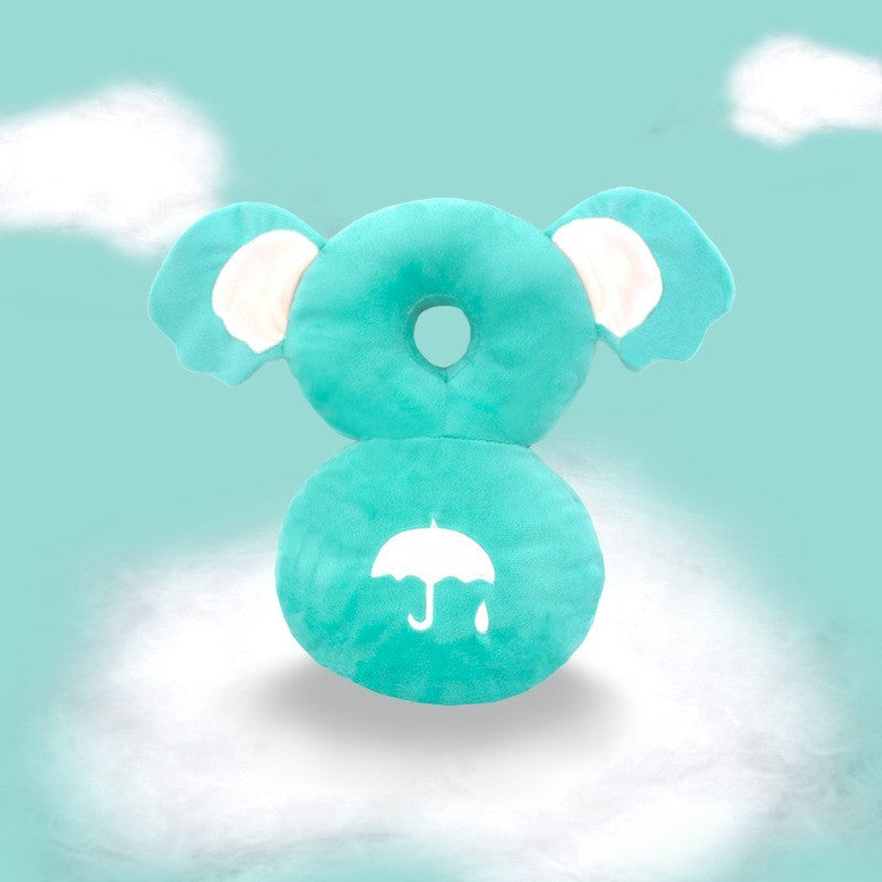 HKM-517459 Breathable Cartoon Infant Protective Pillow - Anti-Fall Head Cushion in Multiple Colors