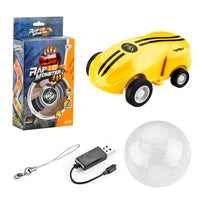 HKM-517587 Mini Electric High-Speed 360° Rotating Pocket Stunt Car with Flash Light for Kids