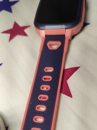 HKM-517843 Children's 360° Telephone Watch with Silicone Strap - Magnetic Charging, Camera, and 800mAh Battery