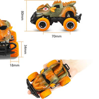HKM-517907 Dinosaur Mini Remote Control Car for Kids, 2.4GHz, 4 Channels, Indoor-Outdoor Use, Perfect Gift for Ages 5+