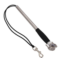 HKM-518291 Dog Walking Handheld Rope with Stainless Steel Chain, 44cm Length, 190cm Stretchable