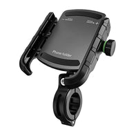 HKM-518547 Motorcycle Aluminum Alloy Mobile Phone Navigation Bracket with Wireless Charging Capability for Devices 3.5-6.5 Inches