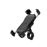 HKM-518547 Motorcycle Aluminum Alloy Mobile Phone Navigation Bracket with Wireless Charging Capability for Devices 3.5-6.5 Inches
