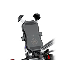 HKM-518547 Motorcycle Aluminum Alloy Mobile Phone Navigation Bracket with Wireless Charging Capability for Devices 3.5-6.5 Inches