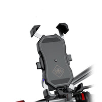 HKM-518547 Motorcycle Aluminum Alloy Mobile Phone Navigation Bracket with Wireless Charging Capability for Devices 3.5-6.5 Inches