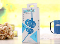 HKM-518547 Wired In-Ear Headset with Microphone for PC Use - 3.5mm Connector, 40mm Drivers, 1.8m Cord