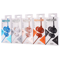 HKM-518547 Wired In-Ear Headset with Microphone for PC Use - 3.5mm Connector, 40mm Drivers, 1.8m Cord
