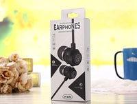 HKM-518547 Wired In-Ear Headset with Microphone for PC Use - 3.5mm Connector, 40mm Drivers, 1.8m Cord