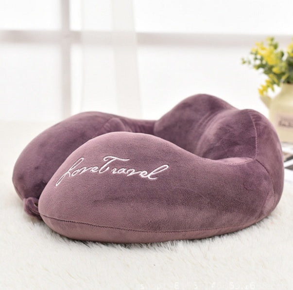 HKM-518611 U-Shaped Pillow for Office and Study, Soft Spandex with High-Quality PP Cotton, 30x31.5x12CM
