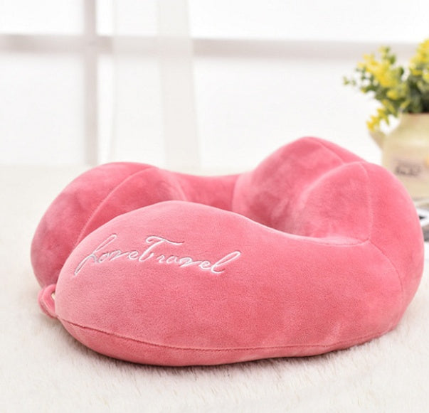 HKM-518611 U-Shaped Pillow for Office and Study, Soft Spandex with High-Quality PP Cotton, 30x31.5x12CM