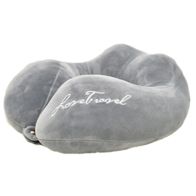 HKM-518611 U-Shaped Pillow for Office and Study, Soft Spandex with High-Quality PP Cotton, 30x31.5x12CM