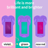 HKM-518739 18PCS Washable Pretend Play Makeup Set for Kids with Hair Dye and Beauty Accessories