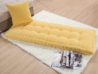 HKM-518867 Thick Polyester Bay Window Cushion - Multiple Sizes Available