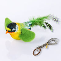 HKM-518931 Interactive Flapping Bird Cat Toy with Chirping Sound and Motion
