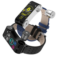 HKM-518995 Smart Bracelet with TWS Dual Ear Bluetooth Calling, Compatible with iPhone and More