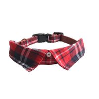HKM-519187 Pet Supplies Gentleman Dog Collar Bow Tie Detachable