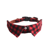 HKM-519187 Pet Supplies Gentleman Dog Collar Bow Tie Detachable