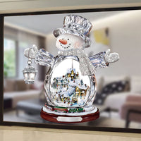 HKM-519251 Elegant Chinese Style PVC Wall Sticker for Christmas Home Decoration