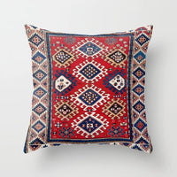 HKM-519443 Ethnic Minimalist Style 45x45cm Short Plush Sofa Cushion