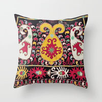 HKM-519443 Ethnic Minimalist Style 45x45cm Short Plush Sofa Cushion