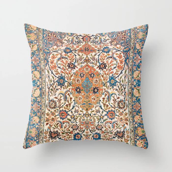 HKM-519443 Ethnic Minimalist Style 45x45cm Short Plush Sofa Cushion