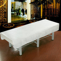 HKM-519443 Simple Style Beauty Salon Bedding Set in Soft Short Plush Fabric - Available in Various Colors