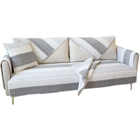 HKM-519635 Modern Minimalist Striped Print Pillowcase - Elegant Cotton Dust Cover for Home Decor