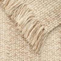 HKM-519699 Handmade Natural Wool Striped Carpet for Living Room and Bedroom, Available in Various Sizes and Shapes