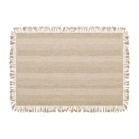 HKM-519699 Handmade Natural Wool Striped Carpet for Living Room and Bedroom, Available in Various Sizes and Shapes