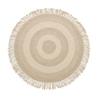 HKM-519699 Handmade Natural Wool Striped Carpet for Living Room and Bedroom, Available in Various Sizes and Shapes