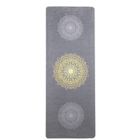 HKM-519763 Thickened Rubber Suede Yoga Mat - Non-Slip Surface, Multiple Color Options, 1.5mm/3.5mm Thickness