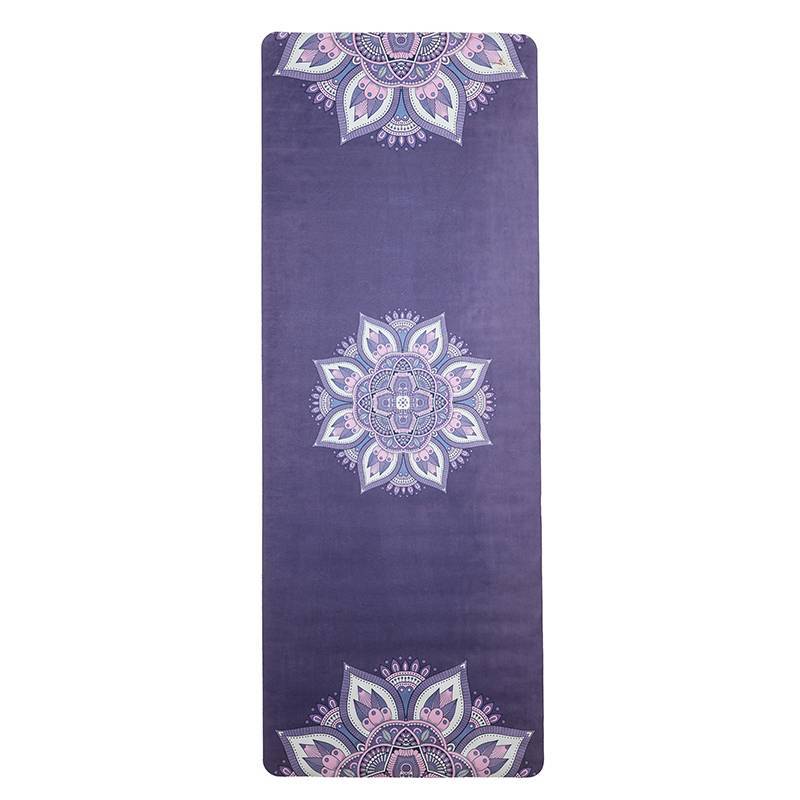 HKM-519763 Thickened Rubber Suede Yoga Mat - Non-Slip Surface, Multiple Color Options, 1.5mm/3.5mm Thickness