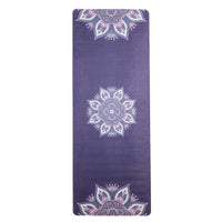HKM-519763 Thickened Rubber Suede Yoga Mat - Non-Slip Surface, Multiple Color Options, 1.5mm/3.5mm Thickness
