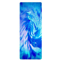 HKM-519763 Thickened Rubber Suede Yoga Mat - Non-Slip Surface, Multiple Color Options, 1.5mm/3.5mm Thickness