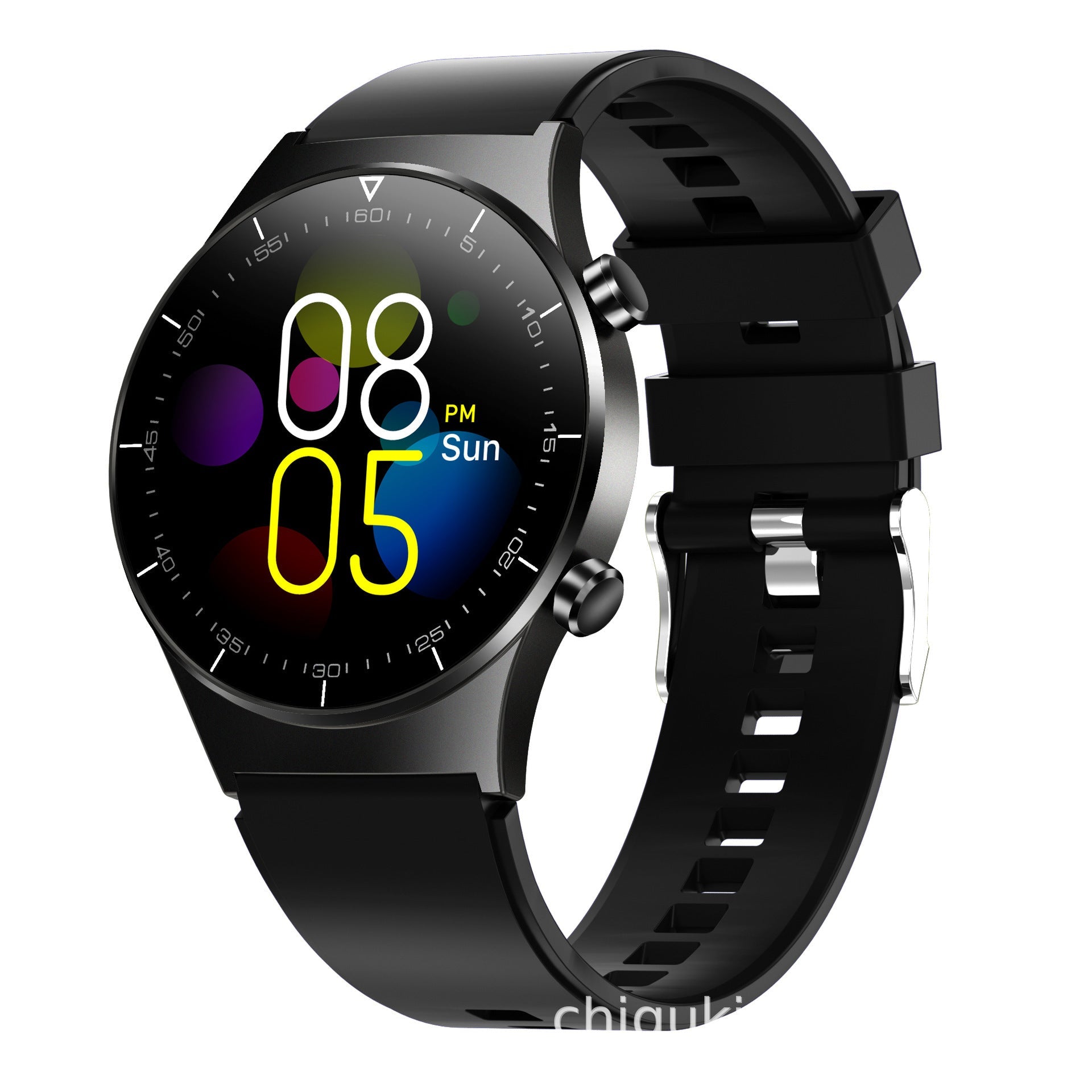 HKM-520147 Smart Watch with Heart Rate and Blood Pressure Monitoring, Step Tracking, and Sleep Analysis