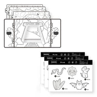 HKM-520211 3D Educational Theatre Puzzle for Kids - Graffiti Style DIY Toy for Ages 2-4
