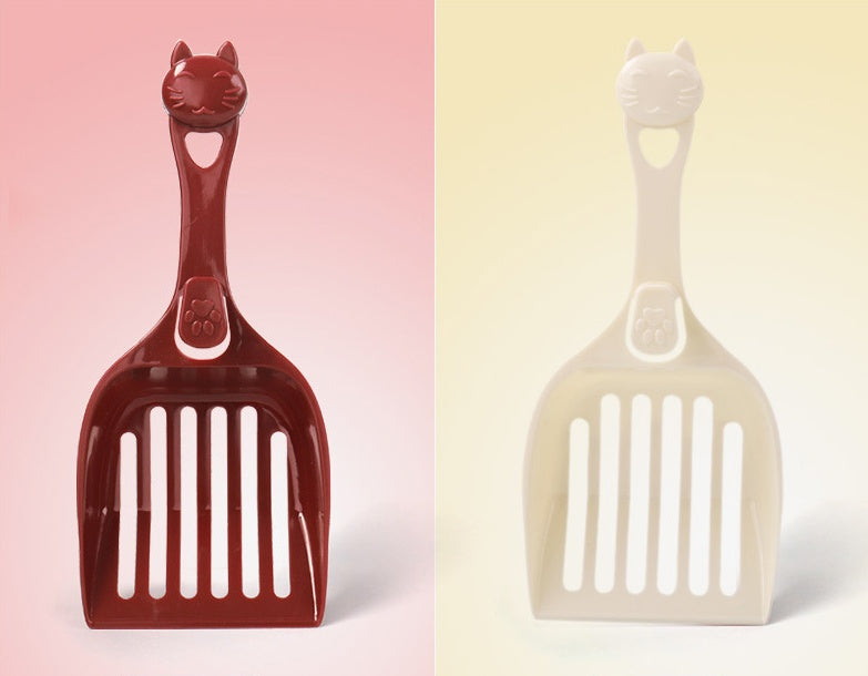 HKM-520403 Plastic cat litter shovel cat head cat shovels