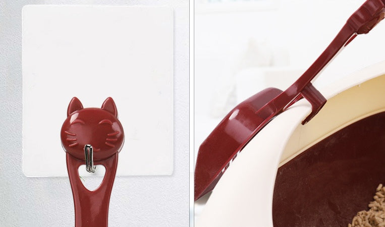 HKM-520403 Plastic cat litter shovel cat head cat shovels