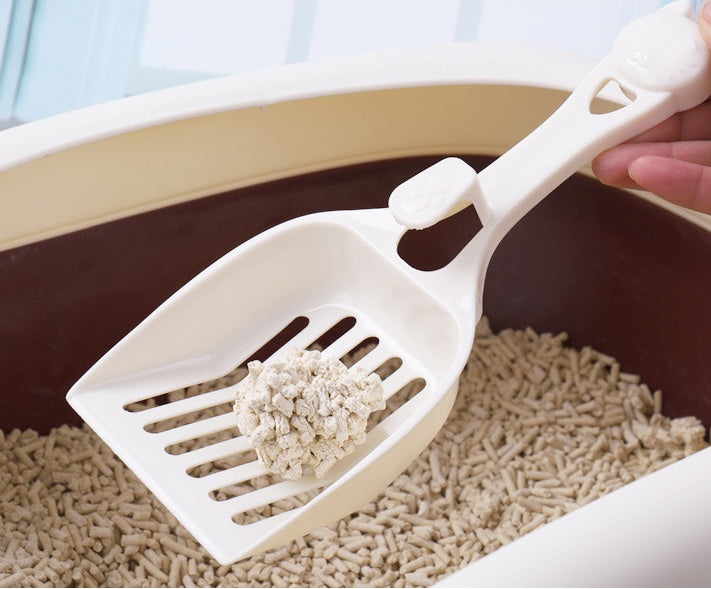 HKM-520403 Plastic cat litter shovel cat head cat shovels