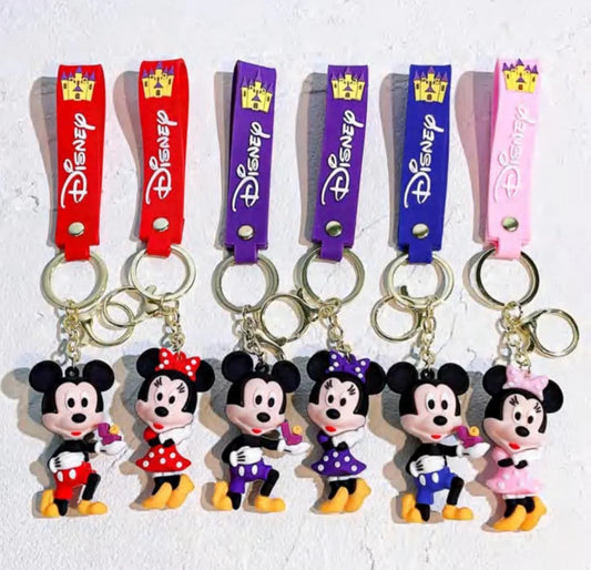 HKM-520467 3D Cartoon Anime Pokemon PVC Keychain Pendant with Silicone Material