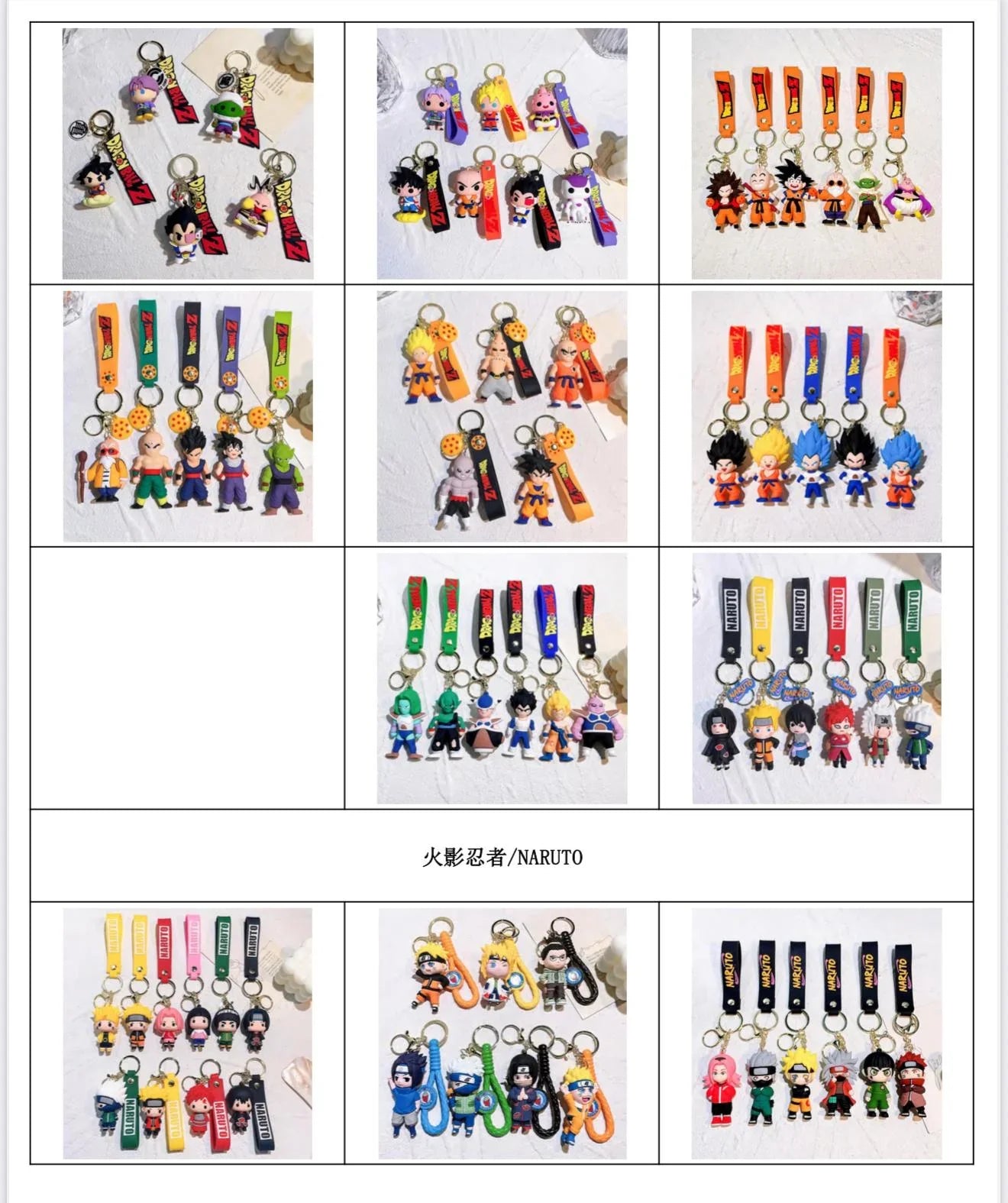 HKM-520467 3D Cartoon Anime Pokemon PVC Keychain Pendant with Silicone Material