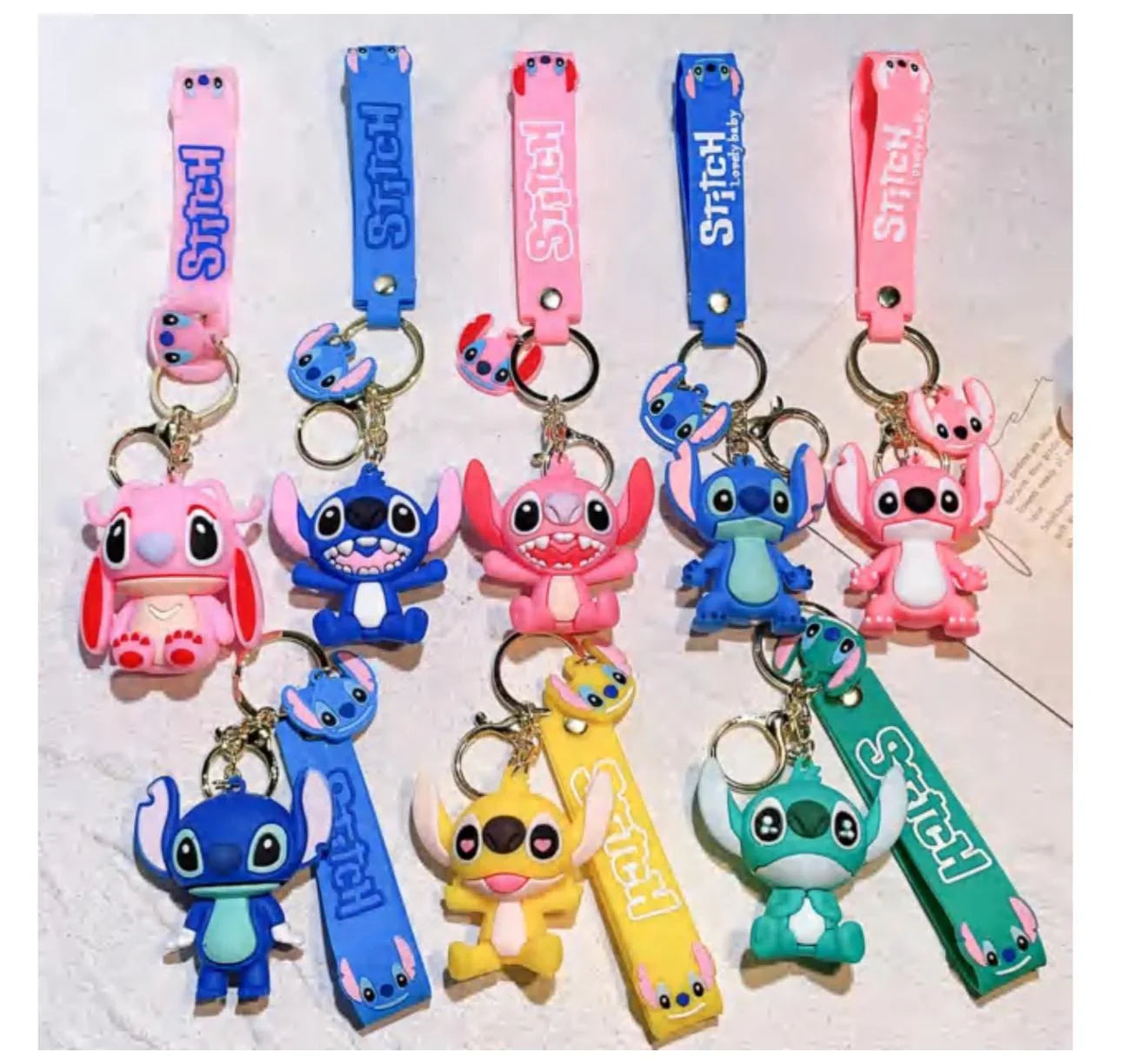 HKM-520467 3D Cartoon Anime Pokemon PVC Keychain Pendant with Silicone Material
