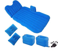 HKM-520467 Car Sleep Mattress with Headrest and Storage Solutions in Flocking Cloth