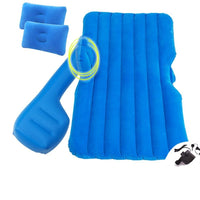 HKM-520467 Car Sleep Mattress with Headrest and Storage Solutions in Flocking Cloth