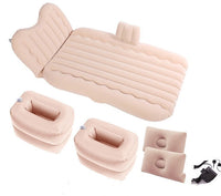 HKM-520467 Car Sleep Mattress with Headrest and Storage Solutions in Flocking Cloth