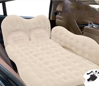 HKM-520467 Car Sleep Mattress with Headrest and Storage Solutions in Flocking Cloth